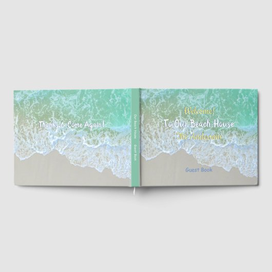 Welkom in ons winkelcentrum, Blauwgroen water Gastenboek (Volledig)