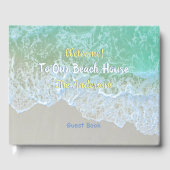 Welkom in ons winkelcentrum, Blauwgroen water Gastenboek (Voorkant)