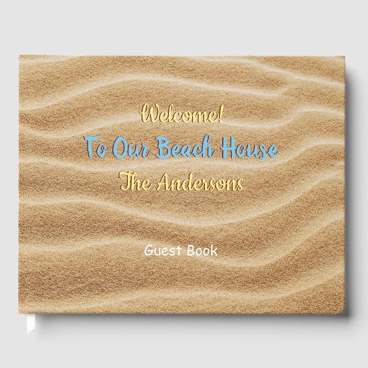 Welkom in ons winkelcentrum, gastboek gastenboek (Voorkant)