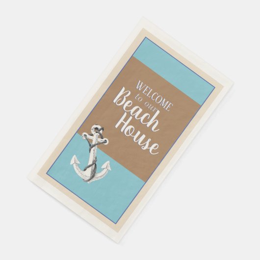 Welkom in ons winkelcentrum - Ontwerp nr. 1 Servet (Hoek)