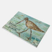 Welkom in ons winkelcentrum op de kust deurmat (Schuin)