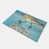 Welkom in ons winkelcentrum Sandpiper-gepersonalis Deurmat (Schuin)