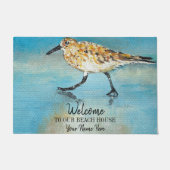 Welkom in ons winkelcentrum Sandpiper-gepersonalis Deurmat (Voorkant)