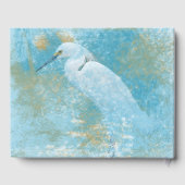 Welkom in ons winkelcentrum Snowy Egret Gastenboek (Achterkant)