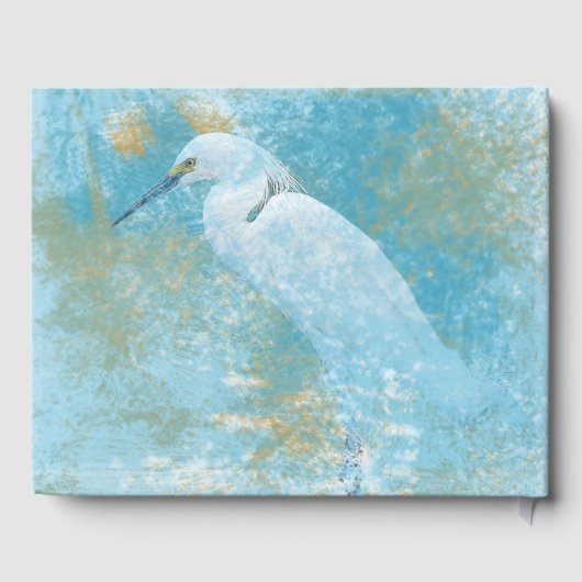 Welkom in ons winkelcentrum Snowy Egret Gastenboek (Achterkant)