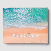 Welkom in ons winkelcentrum, strand Scene Gastenboek (Achterkant)