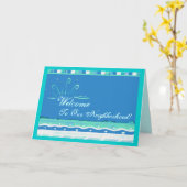 Welkom in onze buurt! Kaart (Gele Bloem)