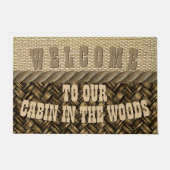 Welkom in onze cabine in de Bossen Deurmat (Voorkant)