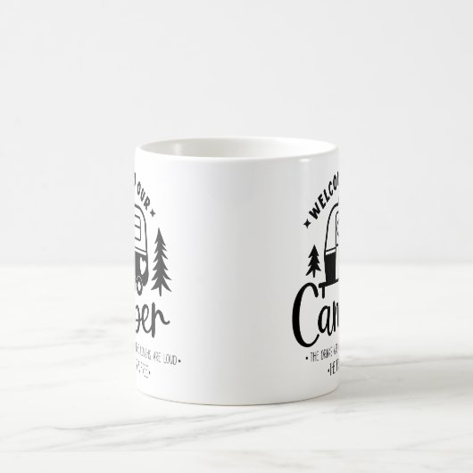 Welkom in onze Camper Koffiemok (Center)