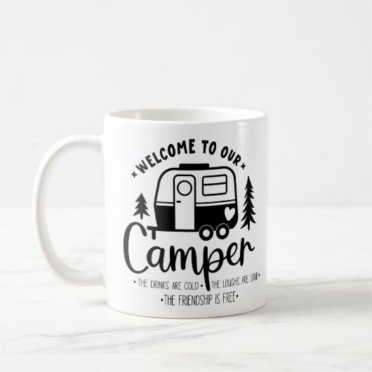 Welkom in onze Camper Koffiemok (Links)