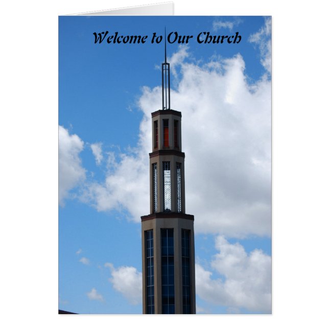 Welkom in onze kerk (Voorkant)