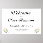 Welkom in onze klasschool Apple Blossom Poster (Voorkant)