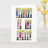 Welkom in onze parochie kaart (Gele Bloem)