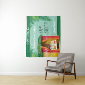 Welkom in onze Sukkah! Sukkot Feest Partij Wandkleed (In situ)