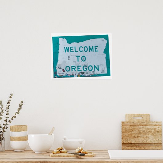 Welkom in Oregon Poster (Keuken)