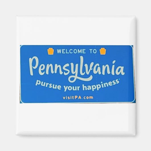 Welkom in Pennsylvania Magneet (Voorkant)