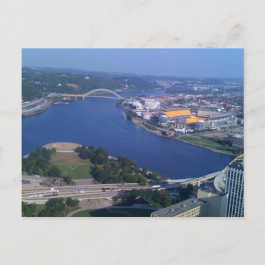 Welkom in Pittsburgh Briefkaart (Voorkant)
