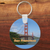 Welkom in San Francisco - Golden Gate Bridge Sleutelhanger (Voorkant)