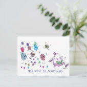 welkom in schotland briefkaart (Staand voorkant)