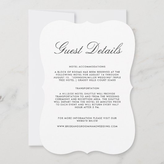 Welkom in Seattle | Uitnodiging tot nadere informa (Achterkant)