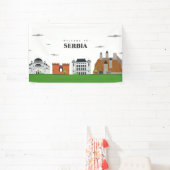 Welkom in Servië Spandoek (Insitu)