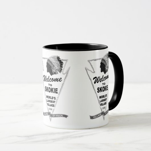 Welkom in Skokie, Illinois Mok (Voorkant rechts)