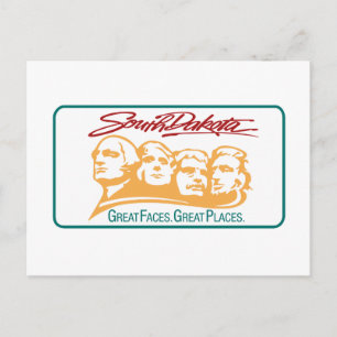 Welkom in South Dakota - Verenigde Staten - wegwij Briefkaart
