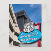 Welkom in Springfield Briefkaart (Voorkant)