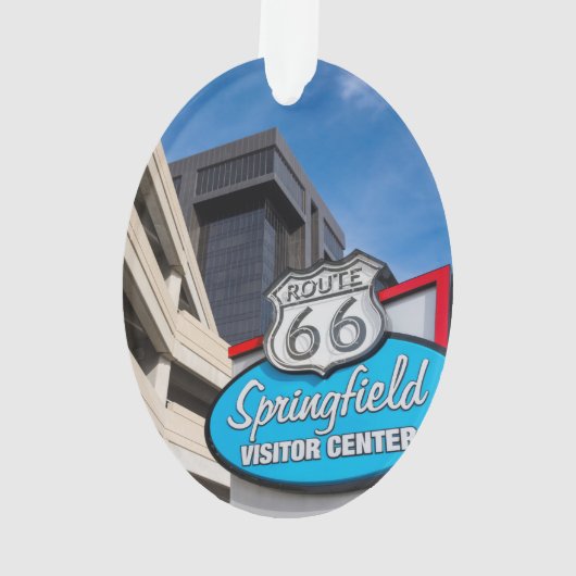 Welkom in Springfield Ornament (achterkant)