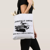 Welkom in Struggleville Garage - Waar Broken Bol Tote Bag (Dichtbij)