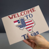 Welkom in Texas Briefkaart