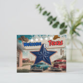 Welkom in Texas, Briefkaart voor Postkruising (Staand voorkant)