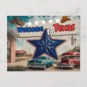 Welkom in Texas, Briefkaart voor Postkruising (Voorkant)