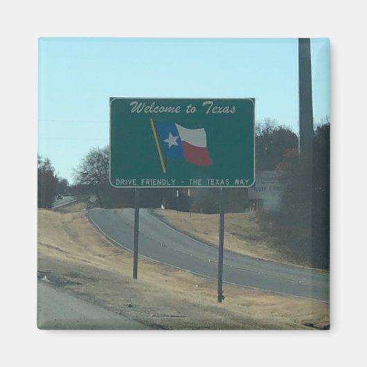 Welkom in Texas Magnet (Voorkant)