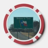 Welkom in Texas Poker Chips (Achterkant)