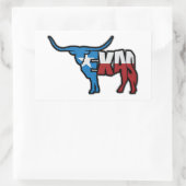 Welkom in Texas Rechthoekige Sticker (Tas)