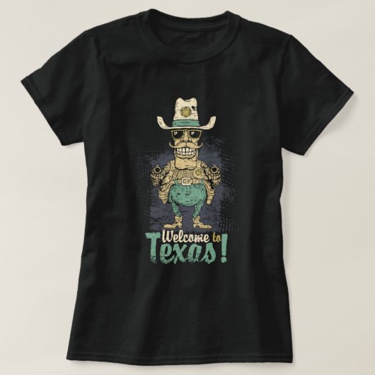 Welkom in Texas T-shirt (Design voorkant)