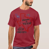 Welkom in Texas T-shirt (Voorkant)
