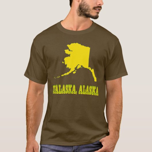 welkom in unalaska t-shirt (Voorkant)