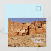 Welkom in Utah Briefkaart (Voorkant / Achterkant)