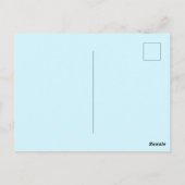 Welkom in Utah Briefkaart (Achterkant)