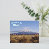 Welkom in Utah Briefkaart (Staand voorkant)