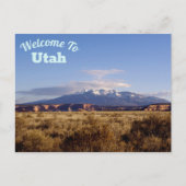 Welkom in Utah Briefkaart (Voorkant)