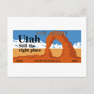 Welkom in Utah - VS Briefkaart