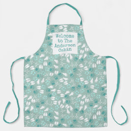 Welkom in uw hut waar wilde dingen zwerven schort