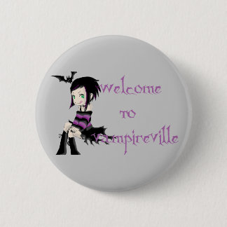 welkom in vampireville ronde button 5,7 cm