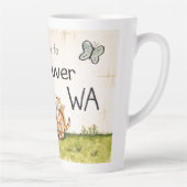 Welkom in Vancouver WA Latte Mok (Rechts)