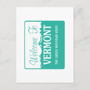 Welkom in Vermont - Verenigde Staten Briefkaart
