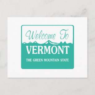 Welkom in Vermont - Verenigde Staten Briefkaart