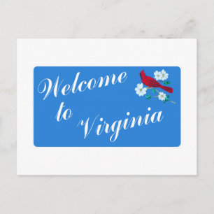 Welkom in Virginia - Verenigde Staten Briefkaart